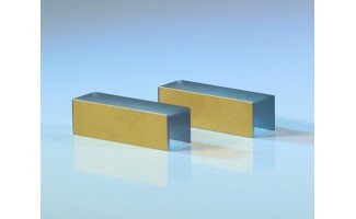 BBO, Z-Cut, 3x3x20mm, AR coating and Cr+Au electroded for EO applications